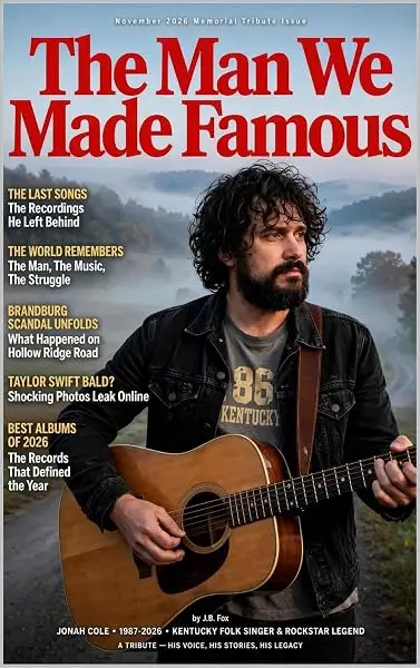 The Man We Made Famous by J.B. Fox, cover
